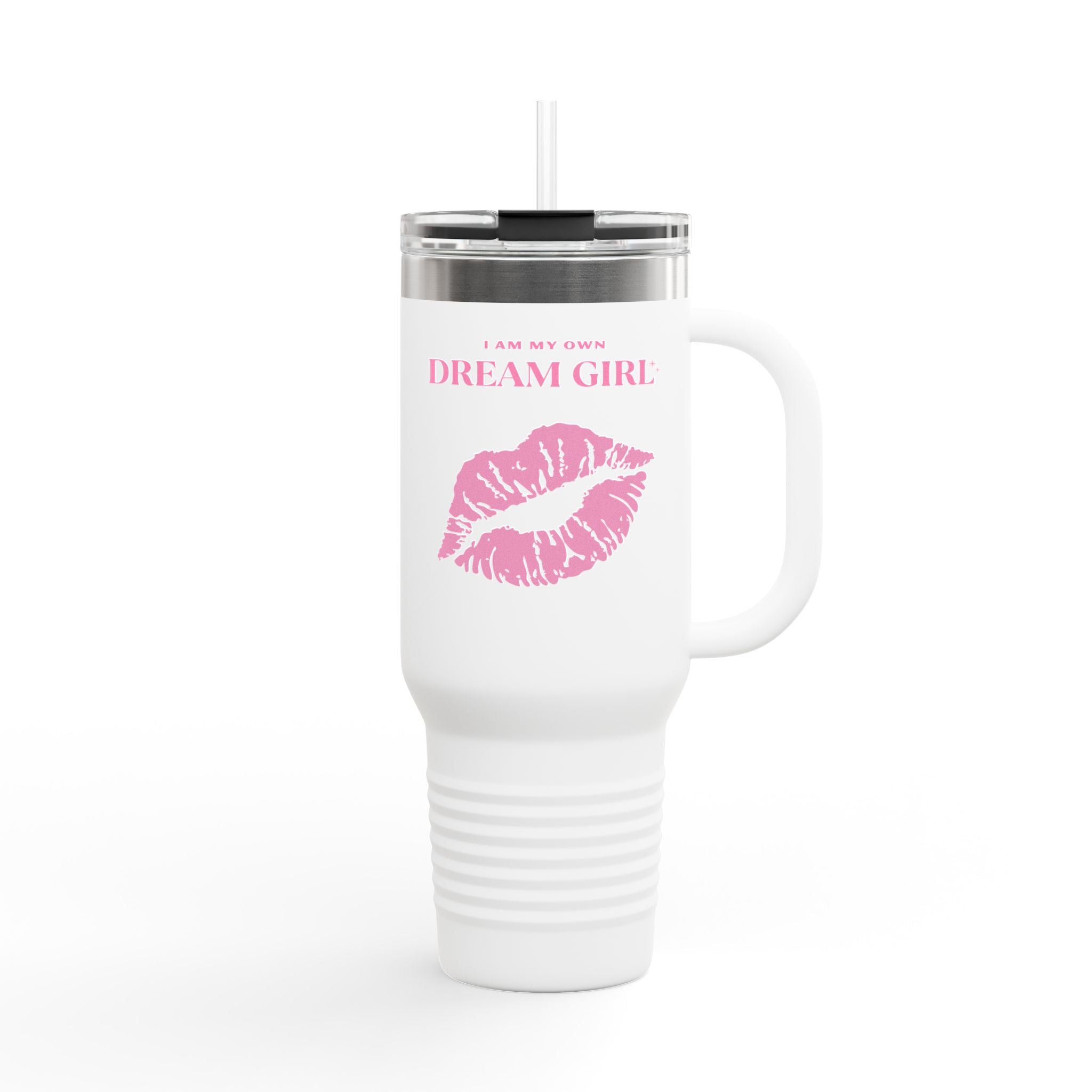 Copy of Pink Dream Girl Insulated Travel Mug - 40oz Stylish Drinkware for Adventurers